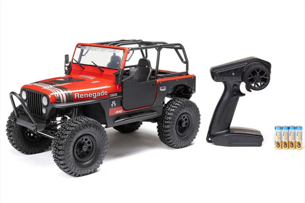 SCX10 III JEEP CJ-7 4X4 BRUSHED - RTR CRAWLER 1:10 - RED - Image 10