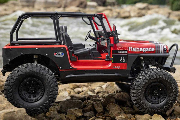 SCX10 III JEEP CJ-7 4X4 BRUSHED - RTR CRAWLER 1:10 - RED - Image 11