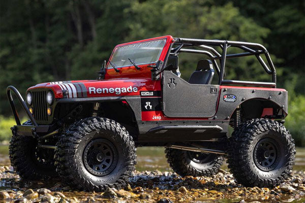SCX10 III JEEP CJ-7 4X4 BRUSHED - RTR CRAWLER 1:10 - RED - Image 12