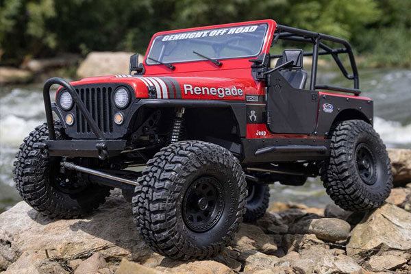 SCX10 III JEEP CJ-7 4X4 BRUSHED - RTR CRAWLER 1:10 - RED - Image 15