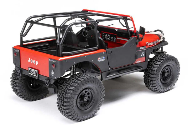 SCX10 III JEEP CJ-7 4X4 BRUSHED - RTR CRAWLER 1:10 - RED - Image 2