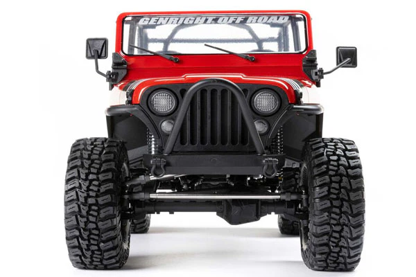 SCX10 III JEEP CJ-7 4X4 BRUSHED - RTR CRAWLER 1:10 - RED - Image 3