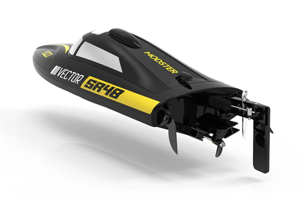VECTOR SR48 BRUSHLESS 3S - RTR MOTOSCAFO - BLACK/YELLOW - Image 2
