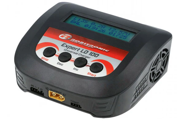 EXPERT LD 100 - 100W 10A - LIPO 2/4S NIMH 6/8S [LI-XX / NI-XX / PB]