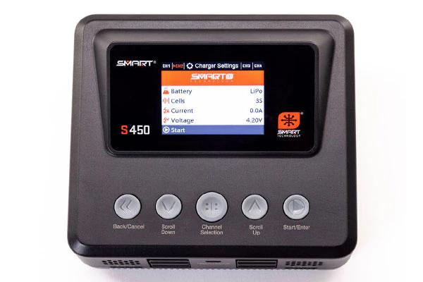 S450 G2 SMART CHARGER - AC/DC 4x50W LIPO 1/6S NIMH 1/16S NI-XX - Image 3