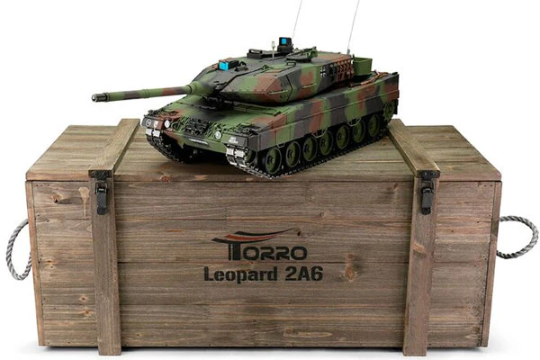 PRO-EDITION LEOPARD 2A6 - PALLINI 1:16 - FUMO CANNONE - Image 6