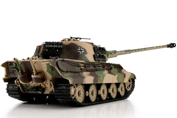 KING TIGER HENSCHEL - PALLINI / INFRAROSSI CINGOLI IN METALLO 1:16 - Image 2