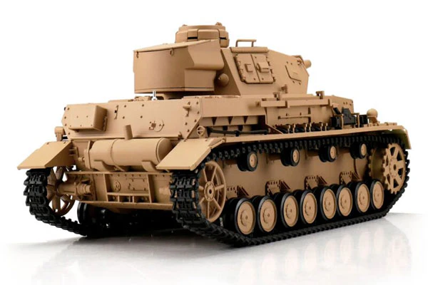 PANZER IV AUSF. F1 SABBIA PALLINI / INFRAROSSI 1:16 - CINGOLI METALLO - Image 2