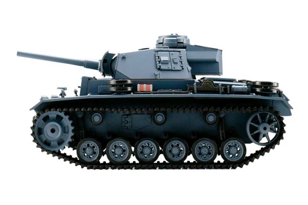 PZKPFW III VERSION L GRIGIO PALLINI / INFRAROSSI 1:16 - CINGOLI METALLO - Image 3