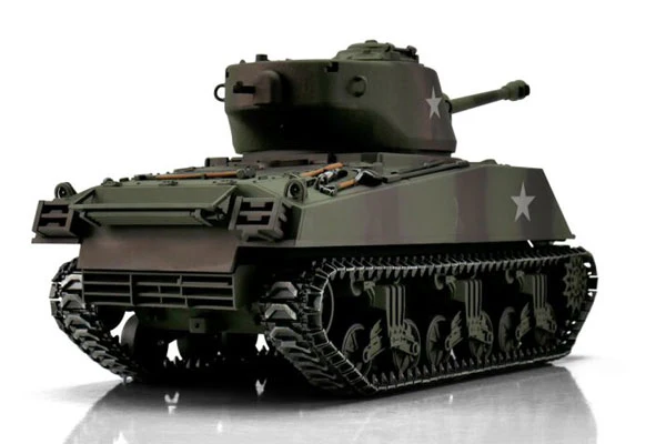 PRO-EDITION M4A3 SHERMAN 76MM MIMETICO - INFRAROSSI 1:16 - FUMO CANNONE - Image 2