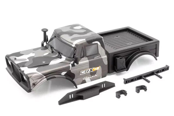 CARROZZERIA VERNICIATA GRIGIO CON ACCESSORI - CRX18-032