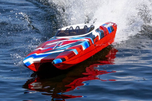 M41 WIDEBODY - RTR CATAMARANO - ROSSO - Image 4