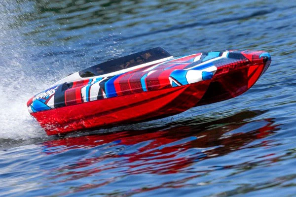 M41 WIDEBODY - RTR CATAMARANO - ROSSO - Image 5