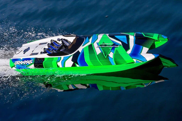 M41 WIDEBODY - RTR CATAMARANO - VERDE - Image 5