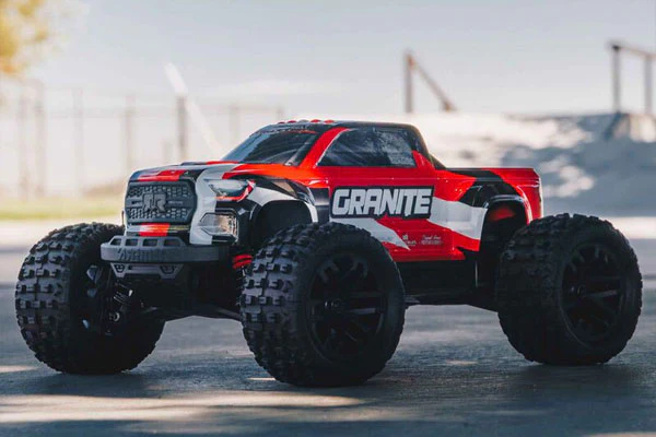 GRANITE GROM MEGA 380 - RTR MONSTER TRUCK 1:18 - ROSSO - Image 2