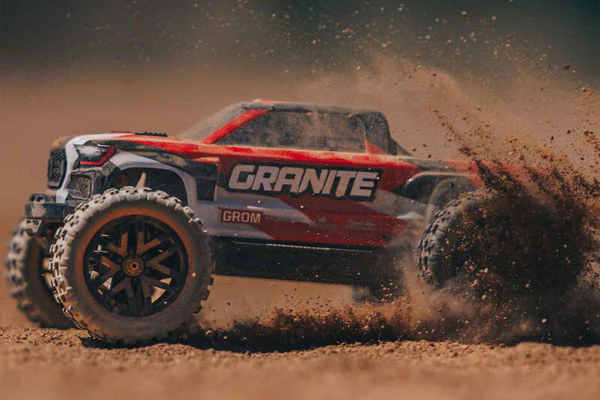 GRANITE GROM MEGA 380 - RTR MONSTER TRUCK 1:18 - ROSSO - Image 7