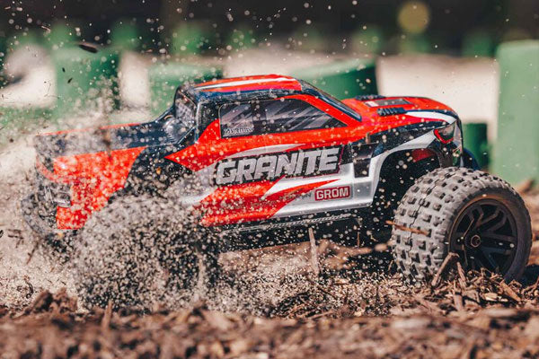 GRANITE GROM MEGA 380 - RTR MONSTER TRUCK 1:18 - ROSSO - Image 8