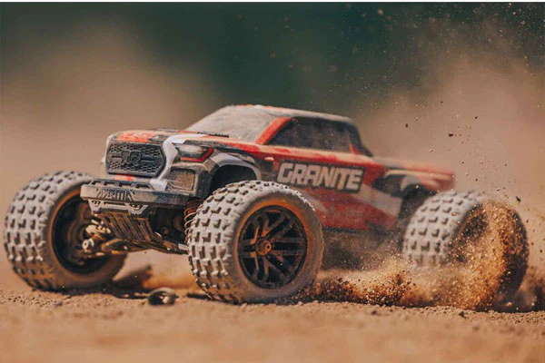 GRANITE GROM MEGA 380 - RTR MONSTER TRUCK 1:18 - ROSSO - Image 9