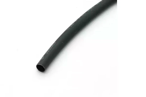 GUAINA TERMORESTRINGENTE 3mm 1m - NERO