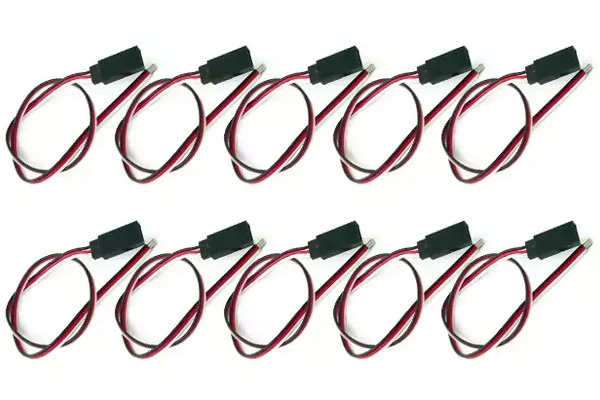 PROLUNGA CAVO FEMMINA SERVO FUTABA 30cm - 10 PEZZI