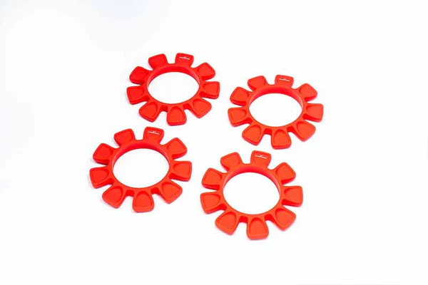 ELASTICI UFO PER INCOLLAGGIO PNEUMATICI 1:8 BUGGY - ROSSI - KOS14605R
