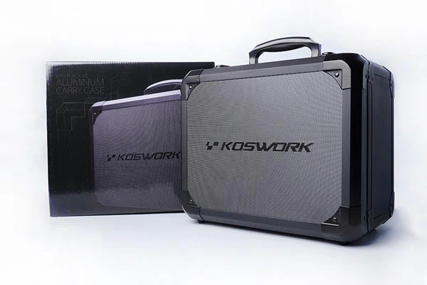 VALIGIA ALLUMINIO MINI BLACK PER TRASPORTO MINI-Z - 300 X 240 X 190 MM - Image 2