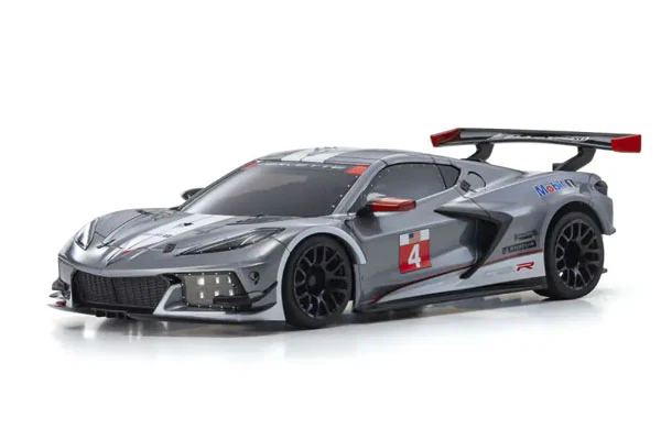 AUTOSCALE MINI-Z CHEVROLET CORVETTE C8-R RACING GUN METAL - 98MM (LL) (MR-04W-MM)