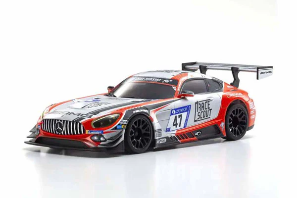 AUTOSCALE MINI-Z MERCEDES AMG GT3 NO.47 98MM - (LL) (MR-04W-MM)