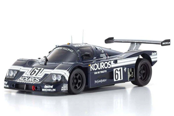 AUTOSCALE MINI-Z SAUBER MERCEDES C9 KOUROS No61 1987 - 102MM (3L) (MR-04W-LM)
