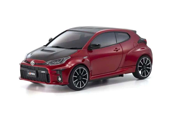 AUTOSCALE MINI-Z TOYOTA GRMN YARIS RALLY PACKAGE ROSSO - 90MM (L) (MA020-N)