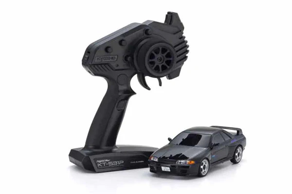 MINI-Z AWD INITIAL-D - NISSAN SKYLINE R32 - NERO - RTR ON-ROAD 1:27 - Image 3