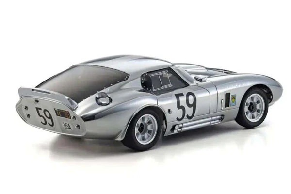 MINI-Z FIRST INITIAL-D - SHELBY COBRA DAYTONA - CHROME - RTR ON-ROAD 1:28 - Image 3