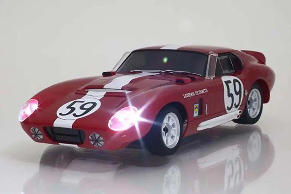 MINI-Z FIRST INITIAL-D - SHELBY COBRA DAYTONA No. 59 - ROSSO - RTR ON-ROAD 1:28 - Image 4