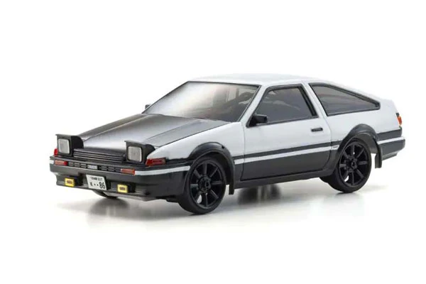 MINI-Z FIRST INITIAL-D - TOYOTA SPRINTER TRUENO AE86 - NERO/BIANCO - RTR ON-ROAD 1:28 - Image 2