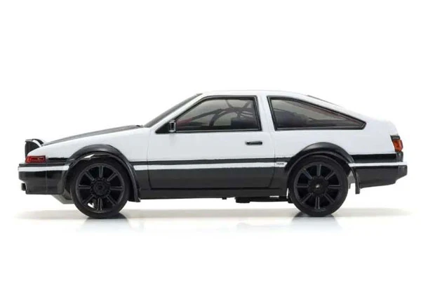 MINI-Z FIRST INITIAL-D - TOYOTA SPRINTER TRUENO AE86 - NERO/BIANCO - RTR ON-ROAD 1:28 - Image 4