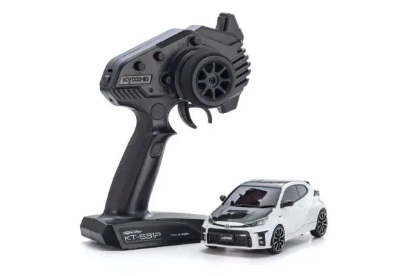 MA020 - TOYOTA GRMN YARIS RALLY PACKAGE - RTR ON-ROAD 1:27 - BIANCO PERLA - Image 3