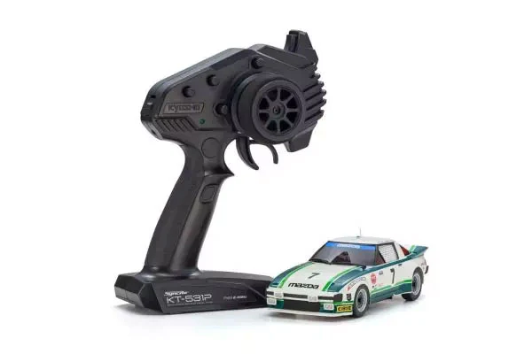 MR-04 RWD SERIES - MADZA SAVANNA RX-7 DAYTONA '79 NO.7 - RTR ON-ROAD 1:27 - VERDE - Image 3