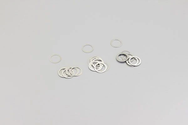 RASAMENTO M8 x 10 x 0,1/0,2/0,3 mm - 30 PEZZI - 96644