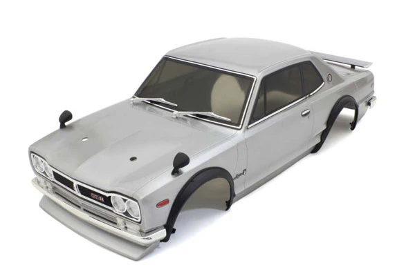 CARROZZERIA FAZER FZ02S SKYLINE 2000 GT-R KPGC10 1:10 SILVER - FAB606SL