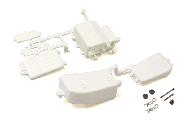 BOX RICEVENTE E BATTERIA - IFF001 WB - BIANCO