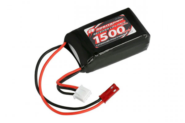 BATTERIA PICCOLA LIPO 2S 7,4V 1500MAH - RX
