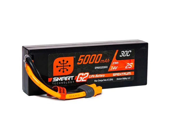 BATTERIA LIPO 2S1P SMART G2 7,4V 5000MAH 30C [IC3]