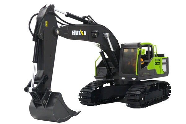 RC 1661 - ESCAVATORE 13CH VERDE 1:18
