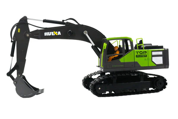 RC 1661 - ESCAVATORE 13CH VERDE 1:18 - Image 2