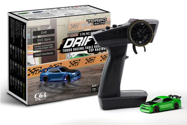 MICRO DRIFT C64 - 1:76 - VERDE - Image 5