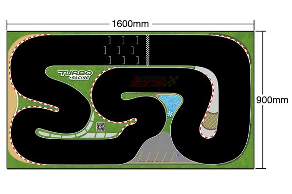 MICRO RALLY - PISTA 900 X 1600 MM - 1:76