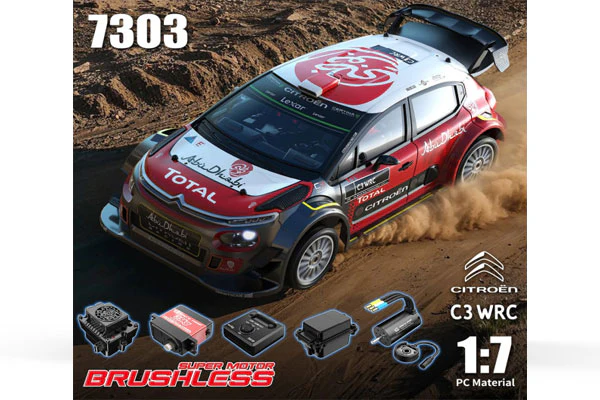 CITROEN C3 WRC 4WD - RTR RALLY - 1:7 - Image 6