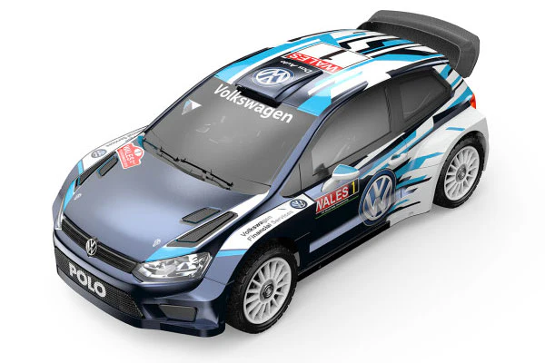 WOLKSWAGEN POLO R WRC 4WD - RTR RALLY - 1:7