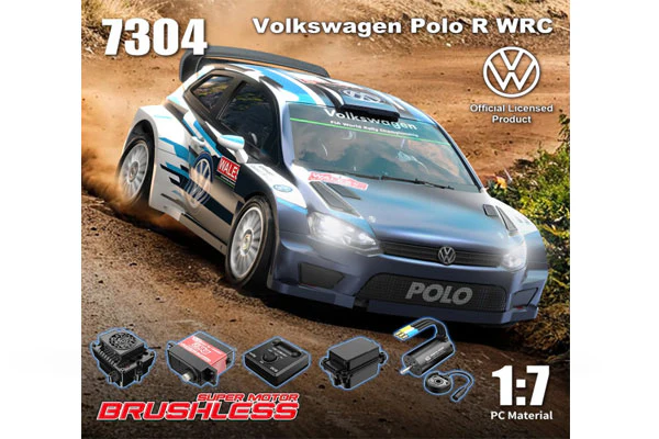 WOLKSWAGEN POLO R WRC 4WD - RTR RALLY - 1:7 - Image 3