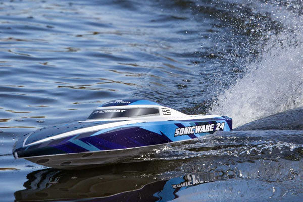 SONICWAKE 24" - DEEP V - RTR MOTOSCAFO - BLU - Image 12